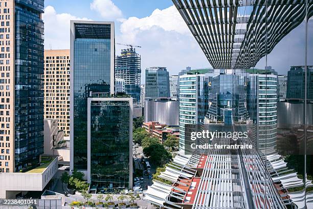 mexico city skyline - polanco mexico city stock pictures, royalty-free photos & images