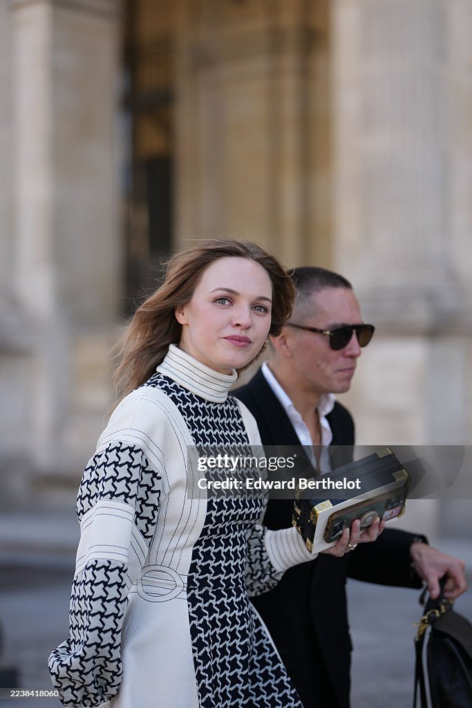 Louis Vuitton: Outside Arrivals - Paris Fashion Week - Womenswear Spring/Summer 2026