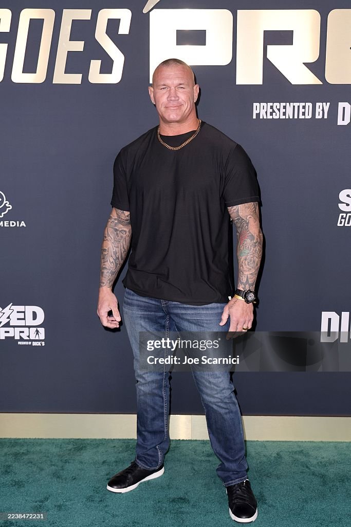 Pro Und Randy Orton Randy Orton attends the Speed Goes Pro LA Premiere at Los Angeles ...