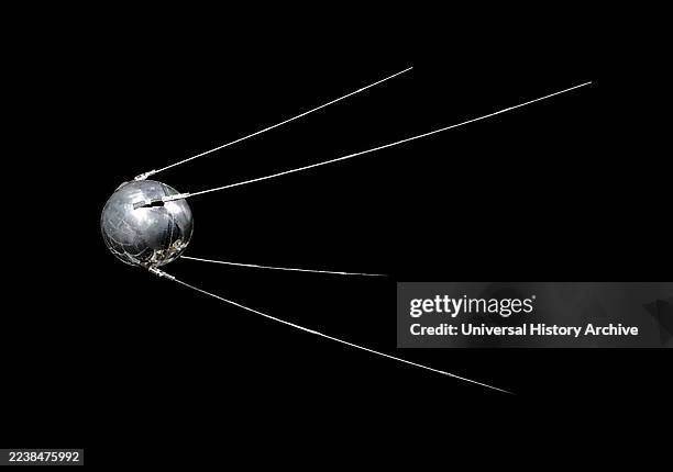 Sputnik 1 the first artificial Earth satellite. The Soviet Union launched it into an elliptical low Earth orbit on 4 October 1957, orbiting for three...