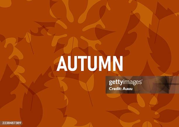 autumn concept - fall leaves texture stock illustrations