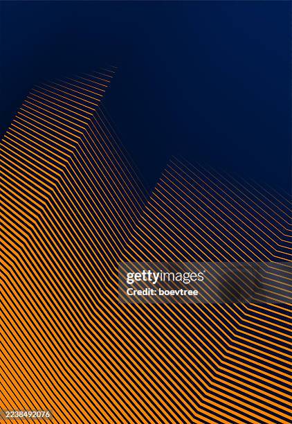 line structure modern city building concepts background - office perspective stock illustrations