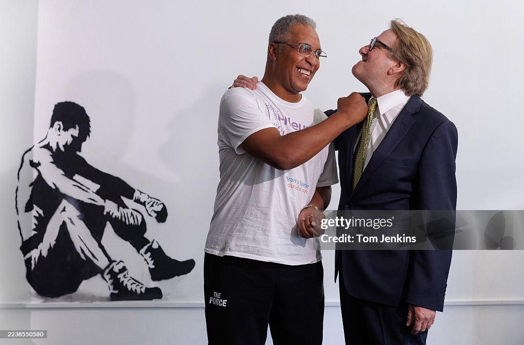 Michael Watson and Peter Hamlyn Portrait Session