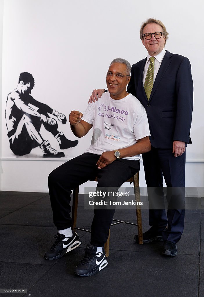 Michael Watson and Peter Hamlyn Portrait Session