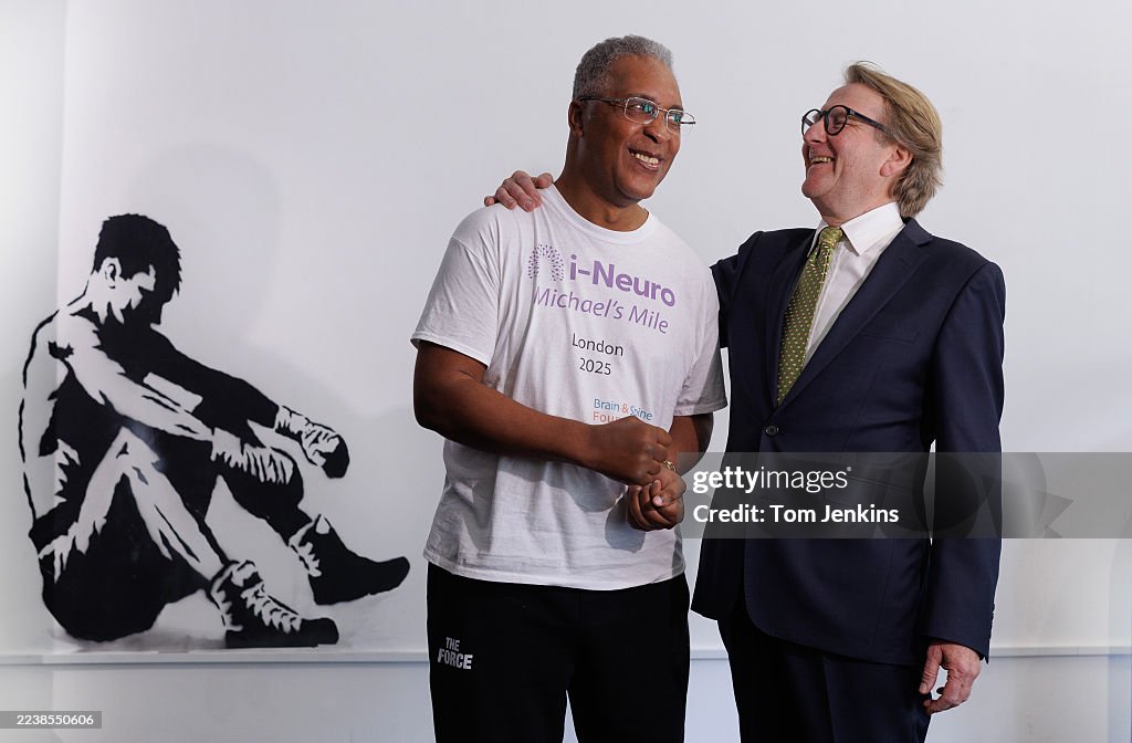 Michael Watson and Peter Hamlyn Portrait Session