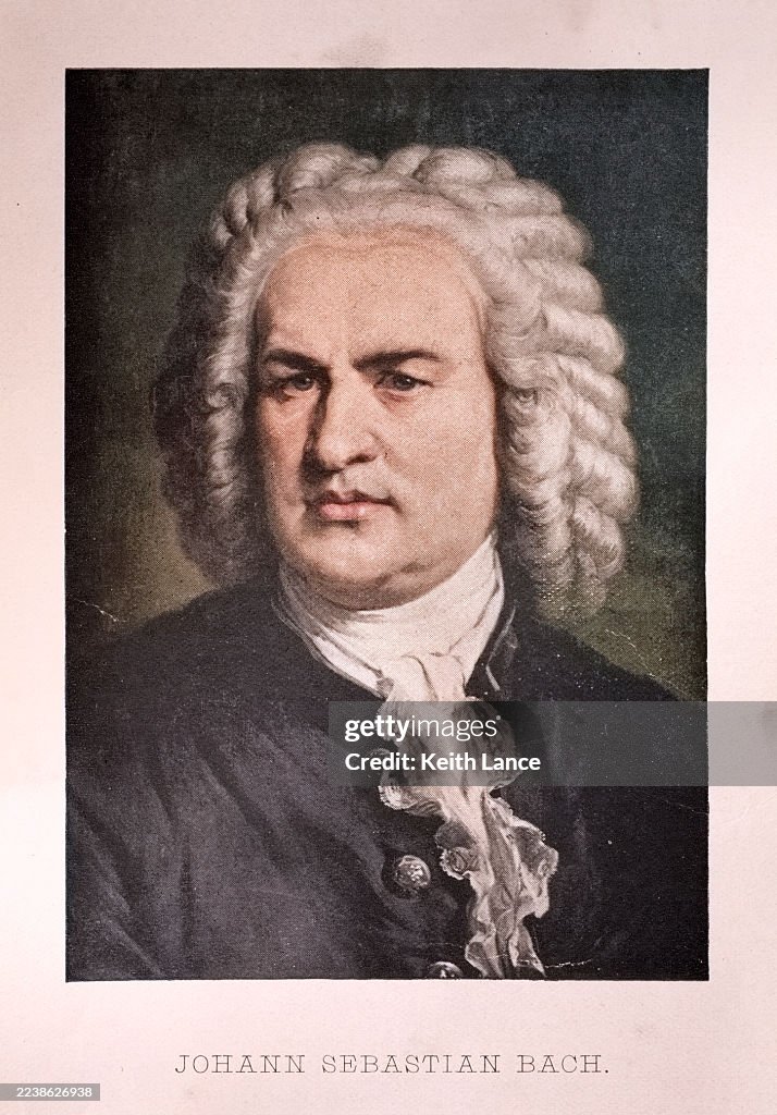 Porträt von Johann Sebastian Bach (1685-1750)