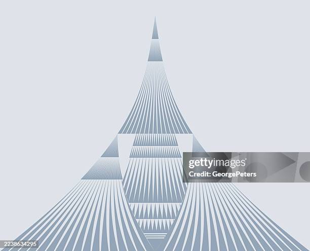 vertical arrow symbols, abstract background - fast forward stock illustrations