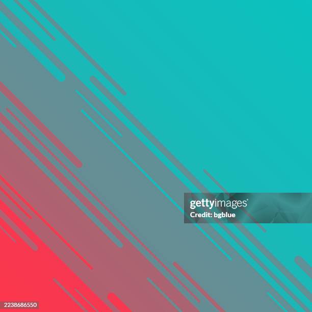 abstract design with diagonal lines and red gradient - trendy background - sunset timelapse stock illustrations