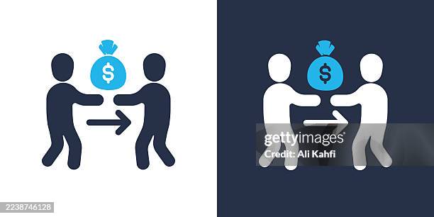 creditor glyph solid icon. solid icon that can be applied anywhere, simple, pixel perfect and modern style. - creditor stock illustrations