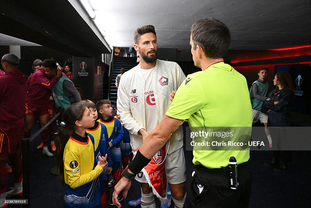 AS Roma v LOSC Lille - UEFA Europa League 2025/26 League Phase MD2