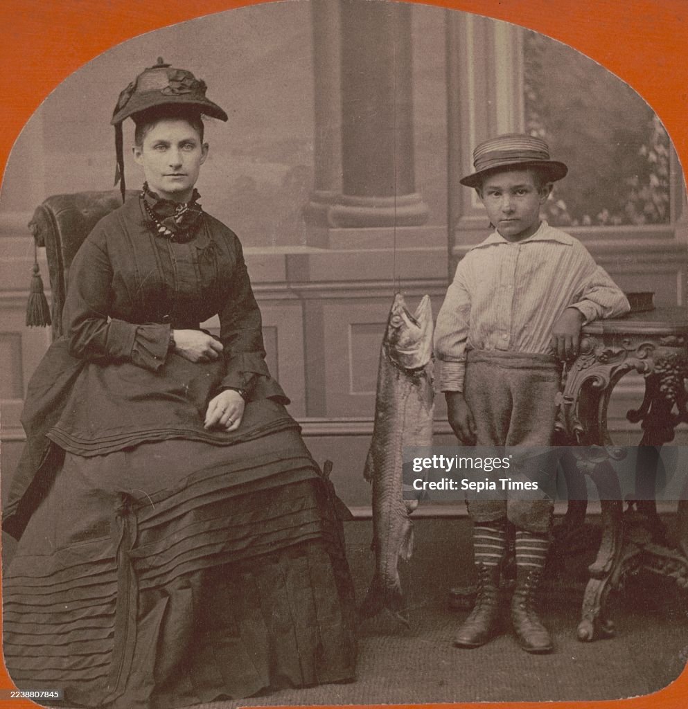 The fish that made a desperate leap for a boy / Photographed by Dr. Mills