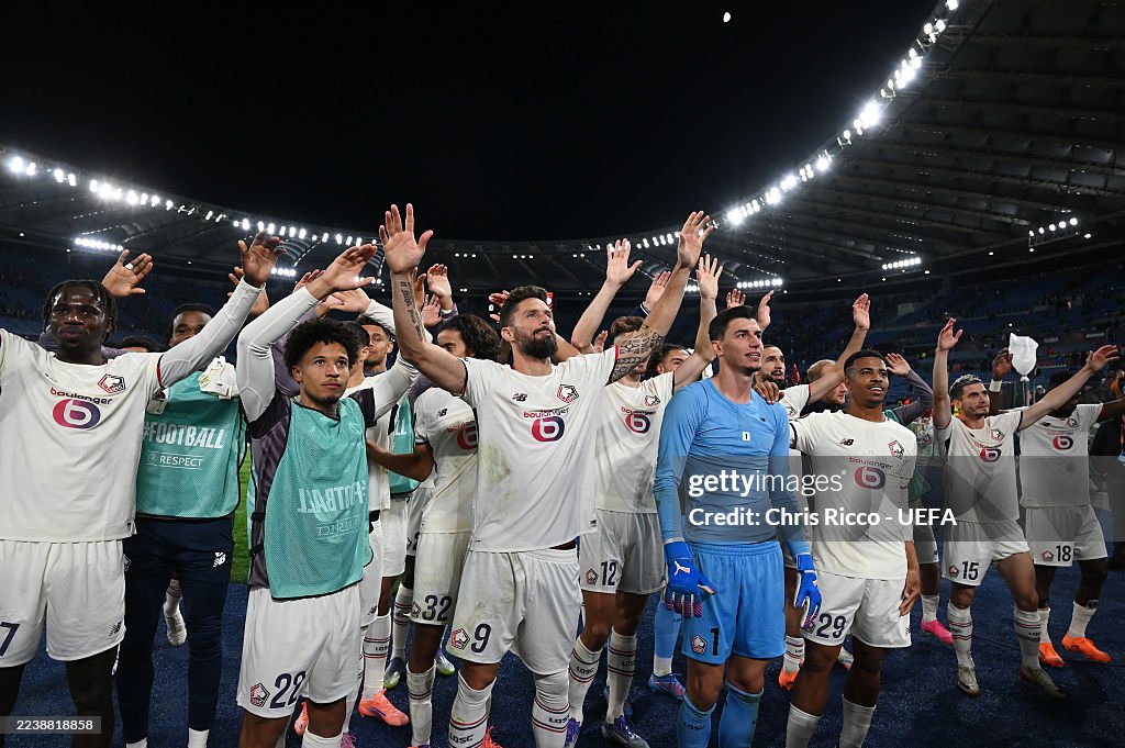 AS Roma v LOSC Lille - UEFA Europa League 2025/26 League Phase MD2