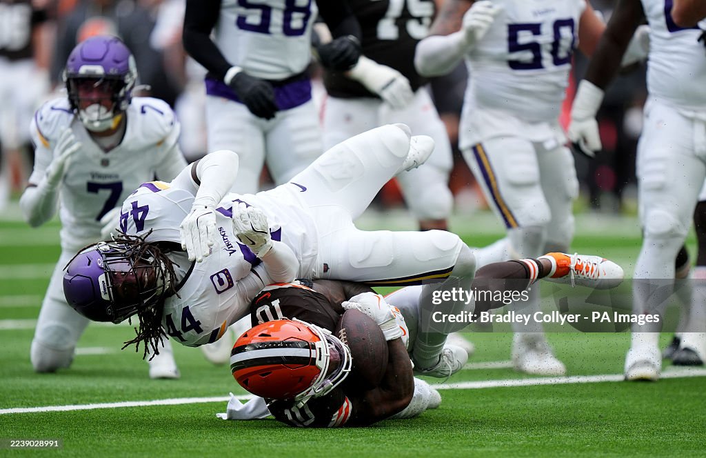 Minnesota Vikings v Cleveland Browns - NFL London Games 2025 - Tottenham Hotspur Stadium