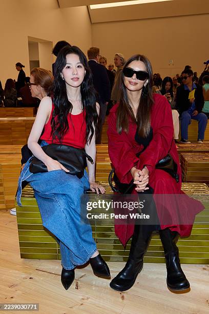 Loewe: Front Row - Paris Fashion Week - Womenswear Spring/Summer 2026, News Photo