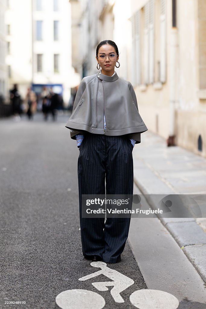 Street Style - Paris Fashion Week - Womenswear Spring Summer 2026 - Day Six