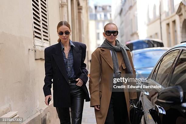 Street Style - Paris Fashion Week - Womenswear Spring Summer 2026 -..., News Photo