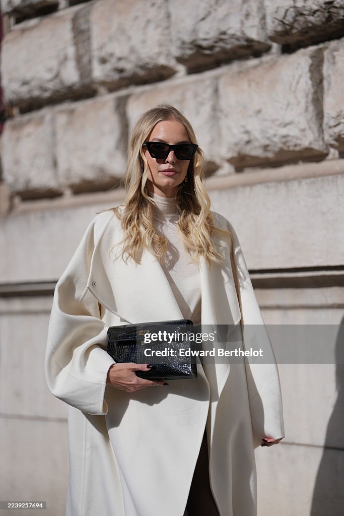 Street Style - Paris Fashion Week - Womenswear Spring Summer 2026 - Day Six