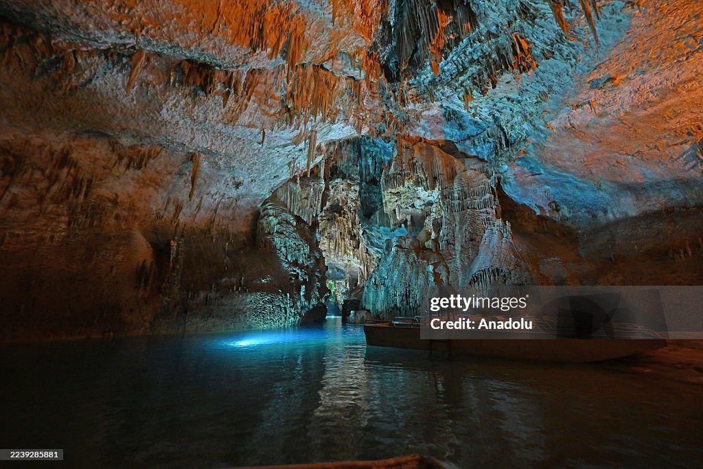 Jeita Grotto Cave in Lebanon's Jeita