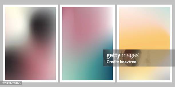 brochure template gradient watercolor backgrounds - colour block background stock illustrations