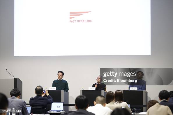 Fast Retailing CEO Tadashi Yanai Presents Earnings Figures Fast Retailing CEO Tadashi Yanai Presents Earnings Figures