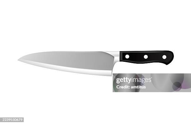 steel knife - dagger stock illustrations