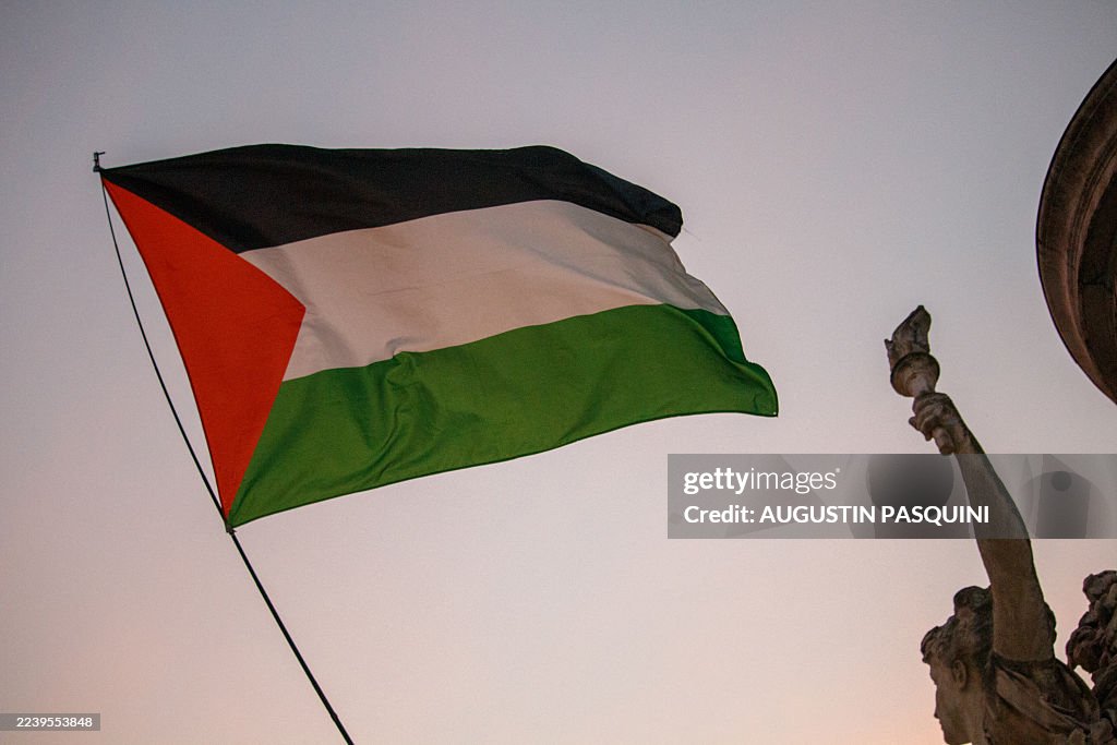 FRANCE-DEMONSTRATION-PALESTINE-FREEDOM-FLOTTILLA