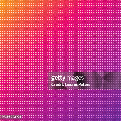 Empty Halftone Background Empty Halftone Background