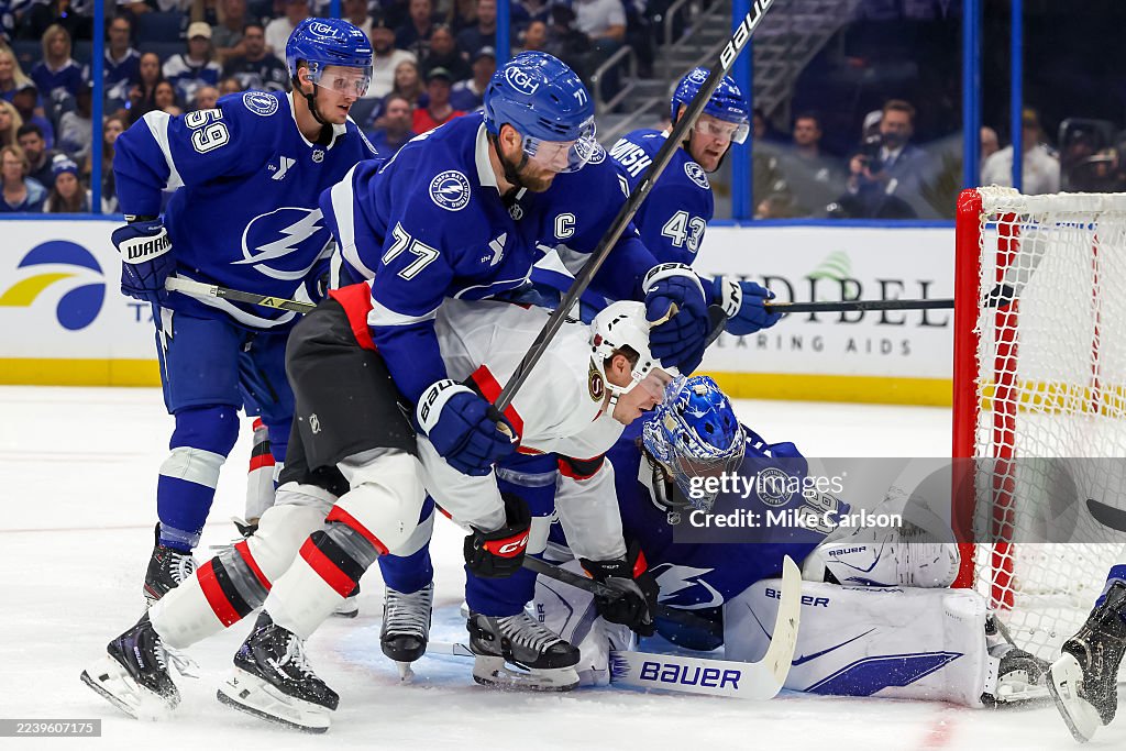 Ottawa Senators v Tampa Bay Lightning