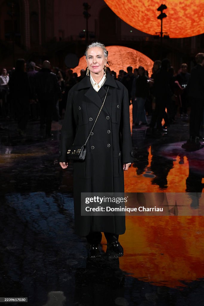 Carole Spring Carole Bouquet attends the Chanel Womenswear Spring/Summer 2026 show ...