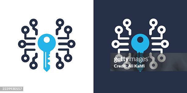 encryption glyph solid icon. solid icon that can be applied anywhere, simple, pixel perfect and modern style. - confidential folder stock illustrations