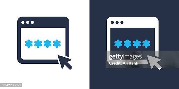 password glyph solid icon. solid icon that can be applied anywhere, simple, pixel perfect and modern style. - security check stock illustrations