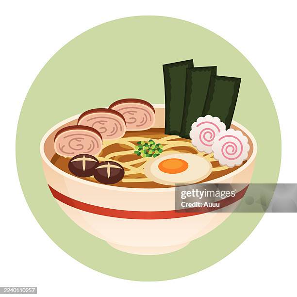 ramen-konzept - japanischer koch stock-grafiken, -clipart, -cartoons und -symbole