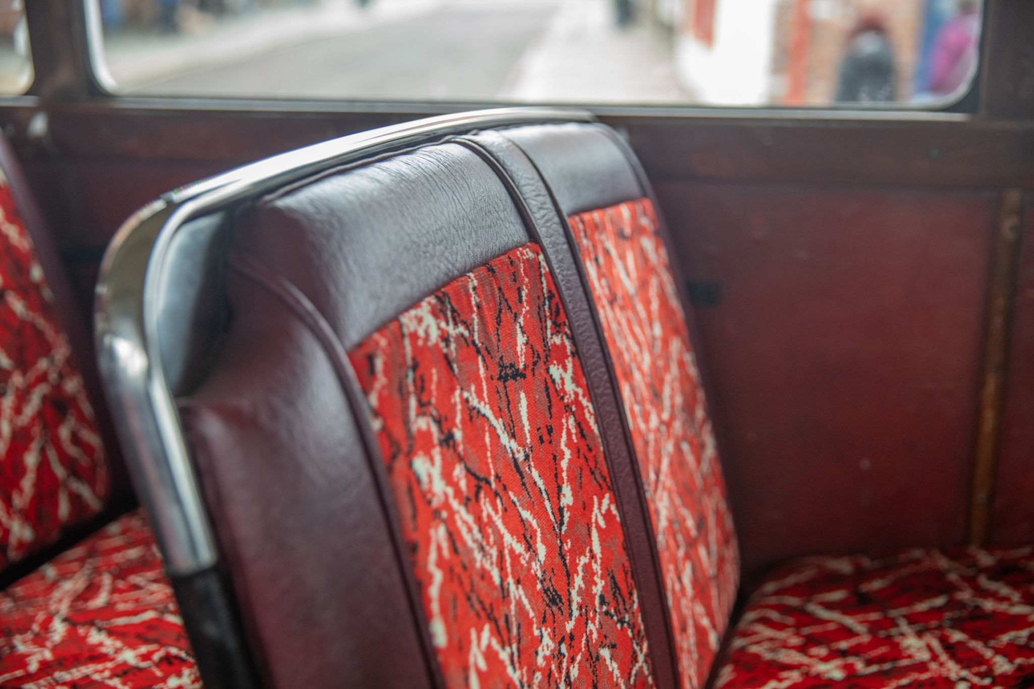 comfortable minibus interior