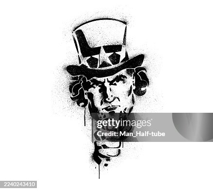 Uncle Sam Stencil Graffiti Uncle Sam Stencil Graffiti