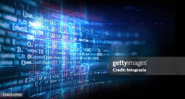 cyber code digital technology background - python code stock pictures, royalty-free photos & images