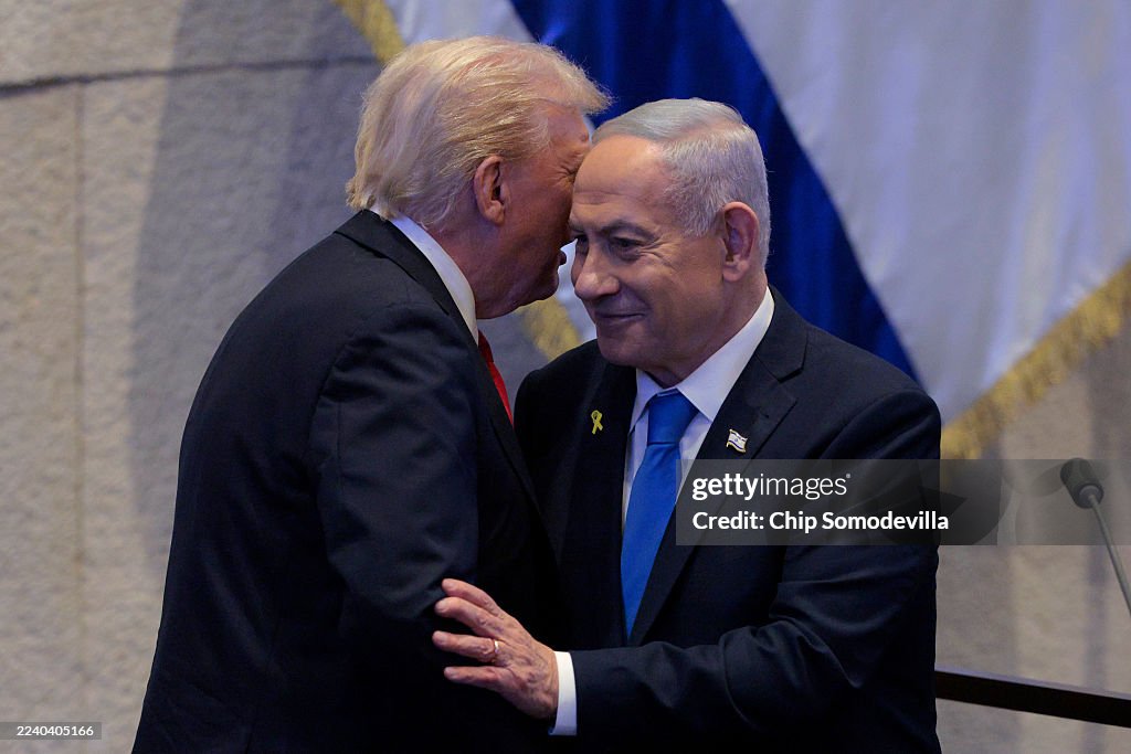 President Trump Visits Israel And Egypt After Gaza Ceasefire Takes Effect