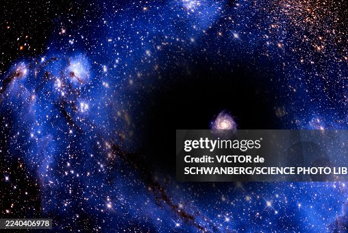 Space void, illustration Space void, illustration