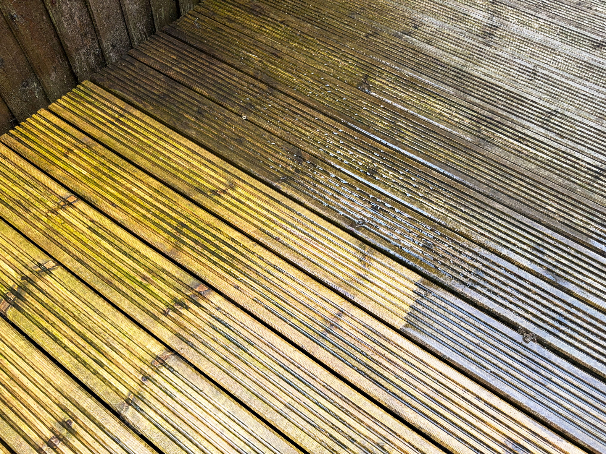 deck cleaning