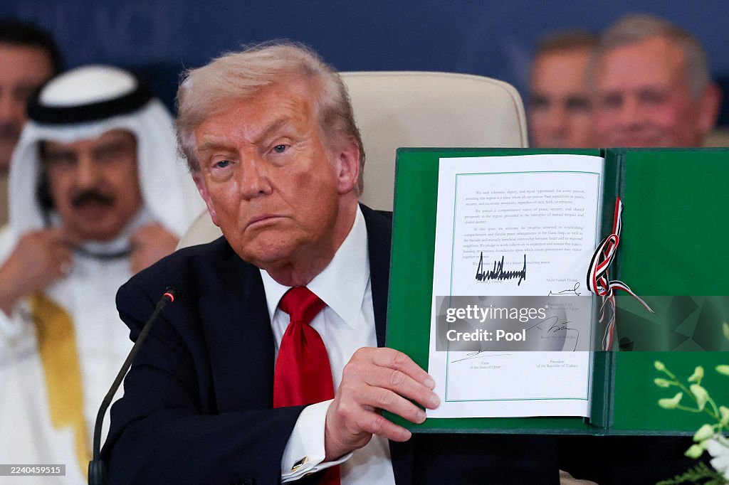 President Trump Visits Israel And Egypt After Gaza Ceasefire Takes Effect