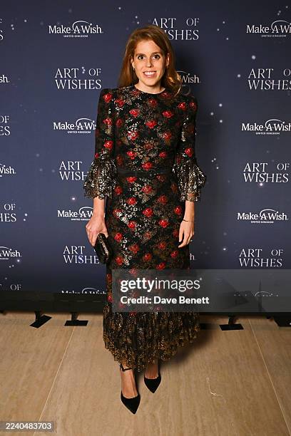 Princess Beatrice of York attends the Art Of Wishes Gala 2025 at The Chancery Rosewood Hotel on October 13, 2025 in London, England.