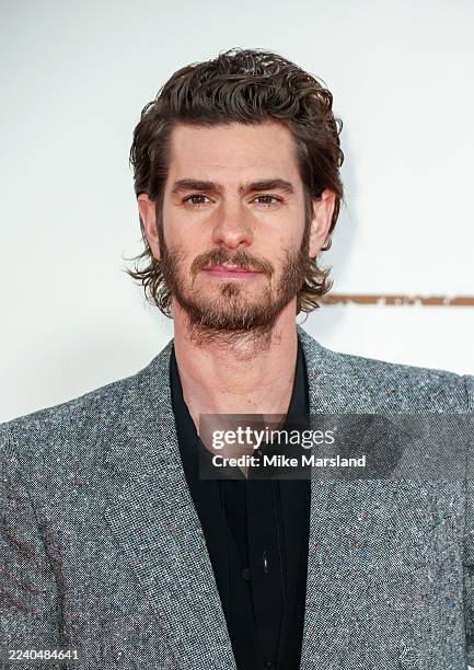 Andrew Garfield attends the "After the Hunt" Headline Gala at the 69th BFI London Film Festival at The Royal Festival Hall on October 11, 2025 in...