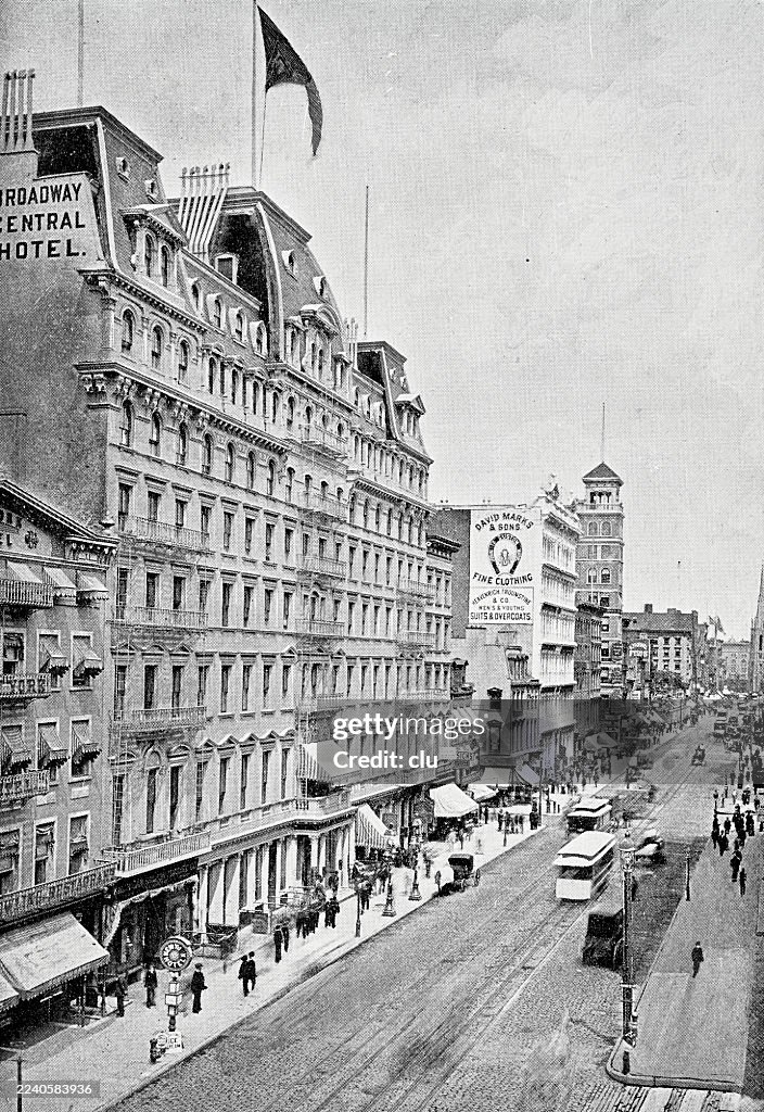 New York City, Manhattan, Broadway, Bond street to 10th street