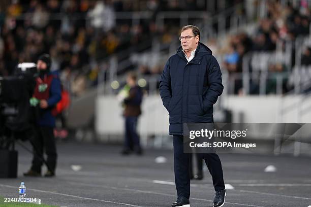 Coach Jan Urban of Poland seen during European World Cup..., Fotografía de noticias