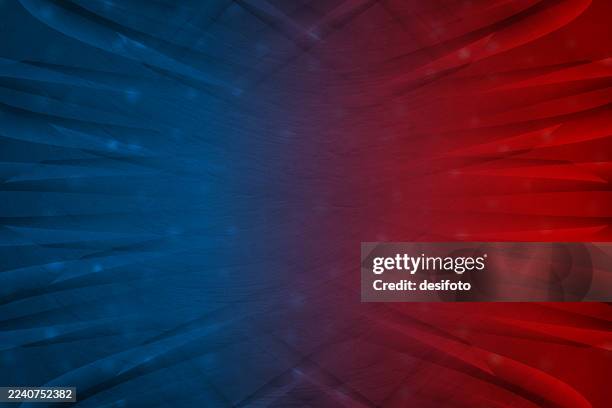 plain blank empty wrinkled crushed unwrapped wrapping paper horizontal divided merging vibrant red maroon and dark blue color gradient spotted starry diwali christmas festive vector background with folds and crease - handloom stock illustrations