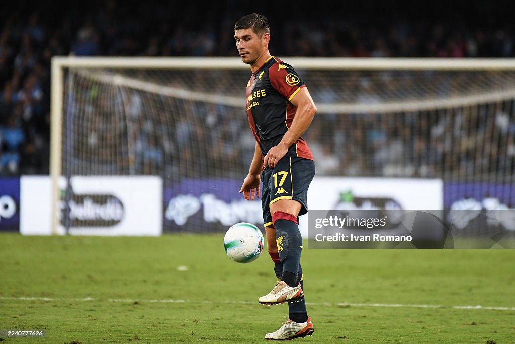 SSC Napoli v Genoa CFC - Serie A