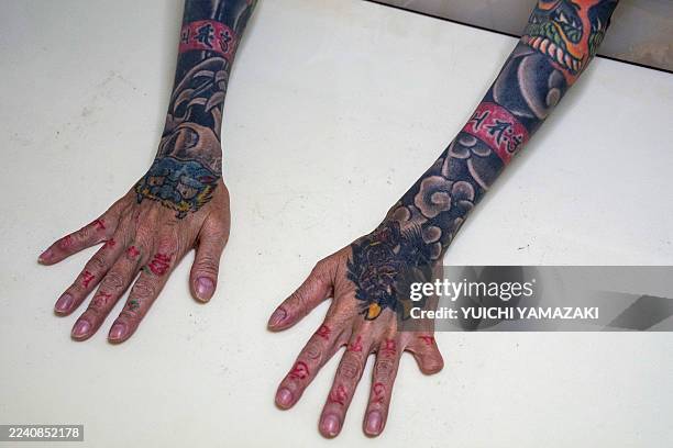 TOPSHOT-JAPAN-CRIME-YAKUZA, News Photo
