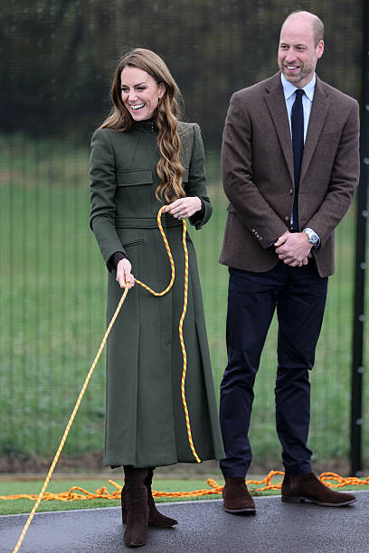 GBR: The Prince And Princess Of Wales Visit Northern Ireland