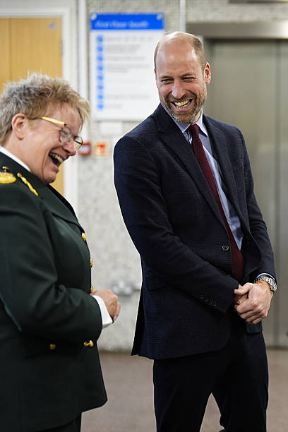 GBR: The Prince of Wales Visits London Ambulance Headquarters