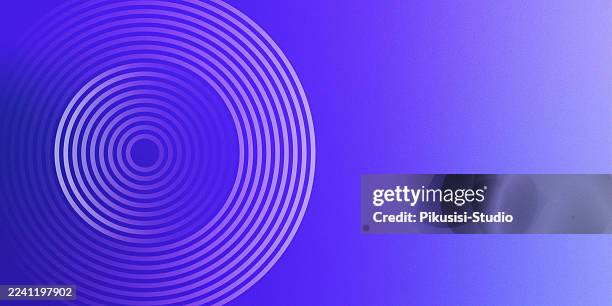 abstract purple blue gradient background with concentric circular design - computer programming asian stock illustrations