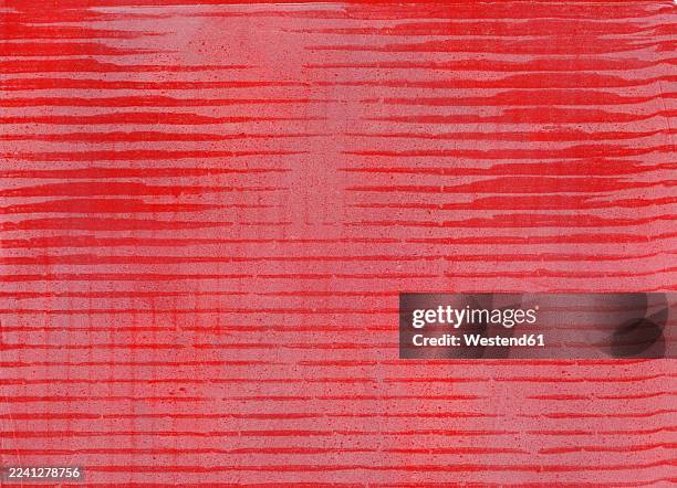 abstract red background with horizontal lines and copy space - red paper texture stock illustrations